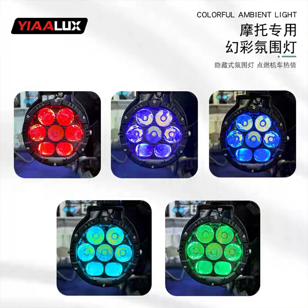 product high power r1200gs spotlight 45 spot motorcycle aux lights with wire harness switch for bmw gs gr motorcycle-18