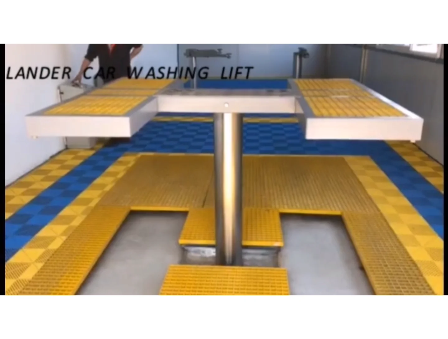 Single Post Car Washing Lift For Car Washing Service Buy Single Post