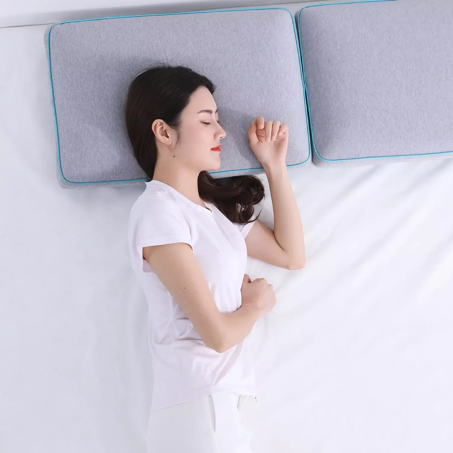 Hot Selling Extra Long Pillow 68x39x11cm Memory Foam Bed Pillow For