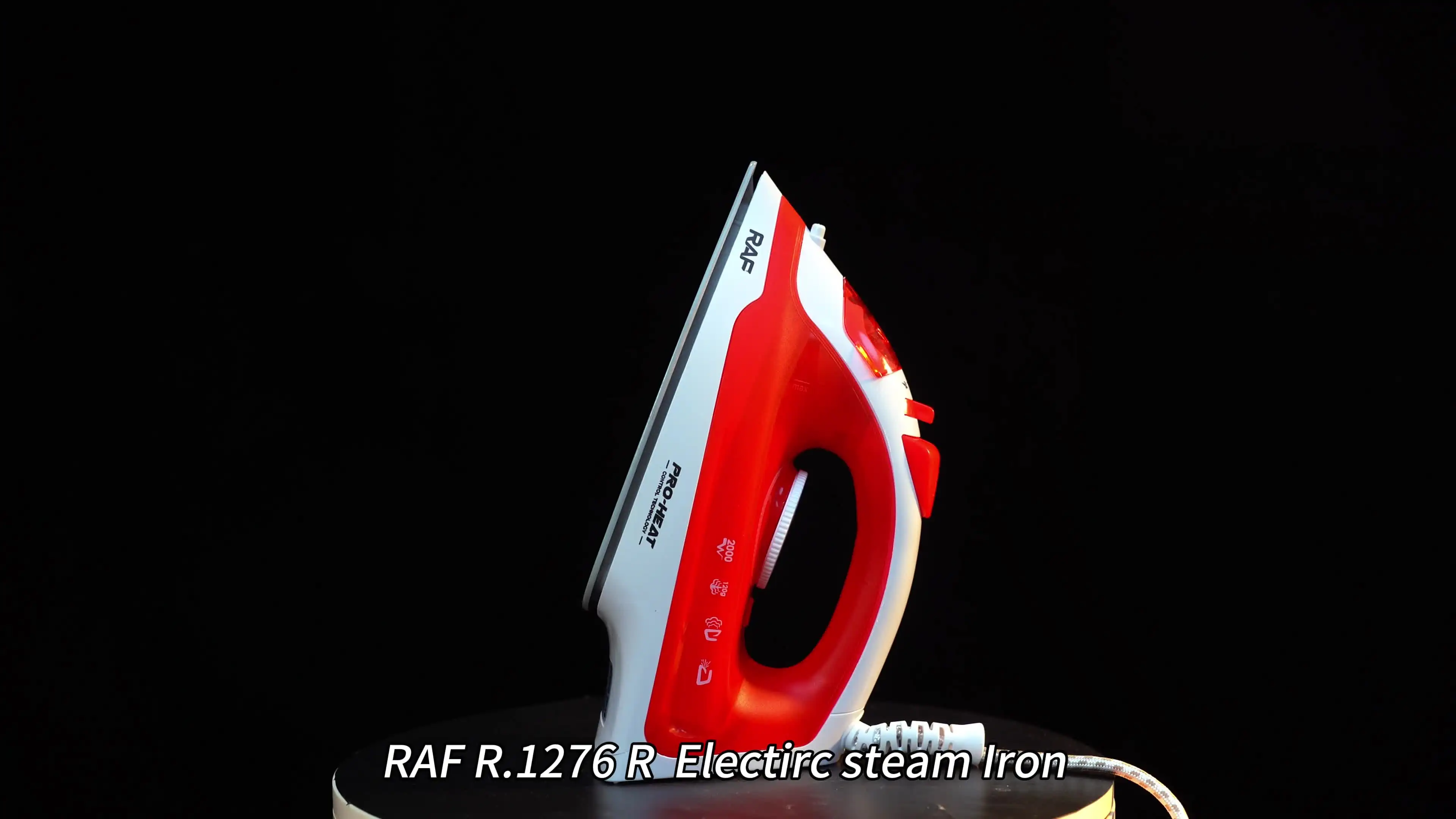 低価格 家庭用 プラスチック製 2000W スチームプレスアイロン 衣類 