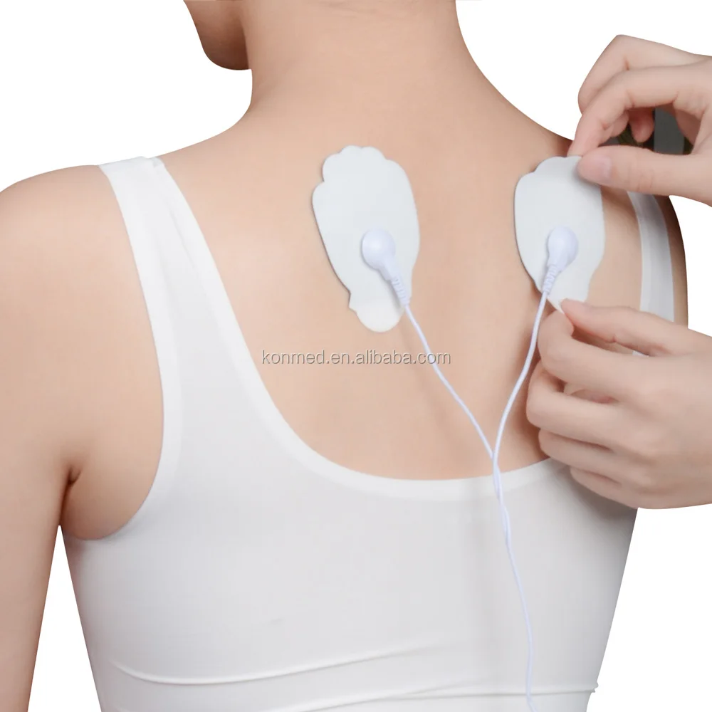 Conductive Silicone Rubber Electrode Tens Unit Electrode Pads For Tens