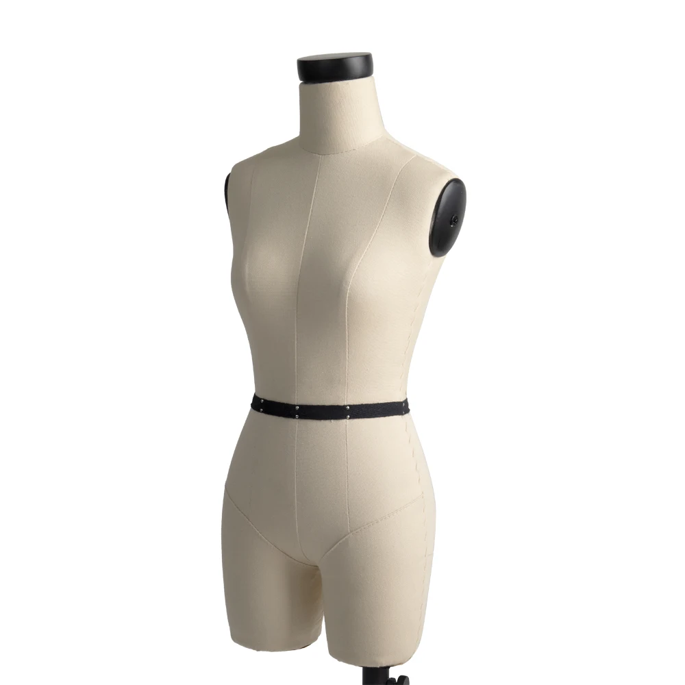 新款尺寸 6 半尺寸全身与大腿迷你形式女性半身裁缝假人拟合人体模特