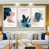 Cheap Factory Price wood white picture frame wall hanging group canvas painting decor fabric with direct sale
