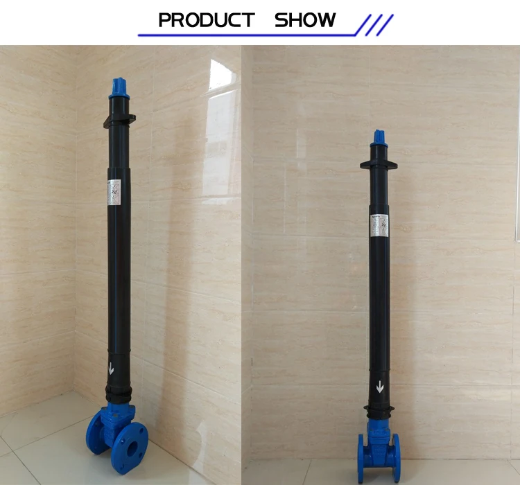 Dn40dn800 Cast Iron Ductile Iron Underground Extension Spindle Gate