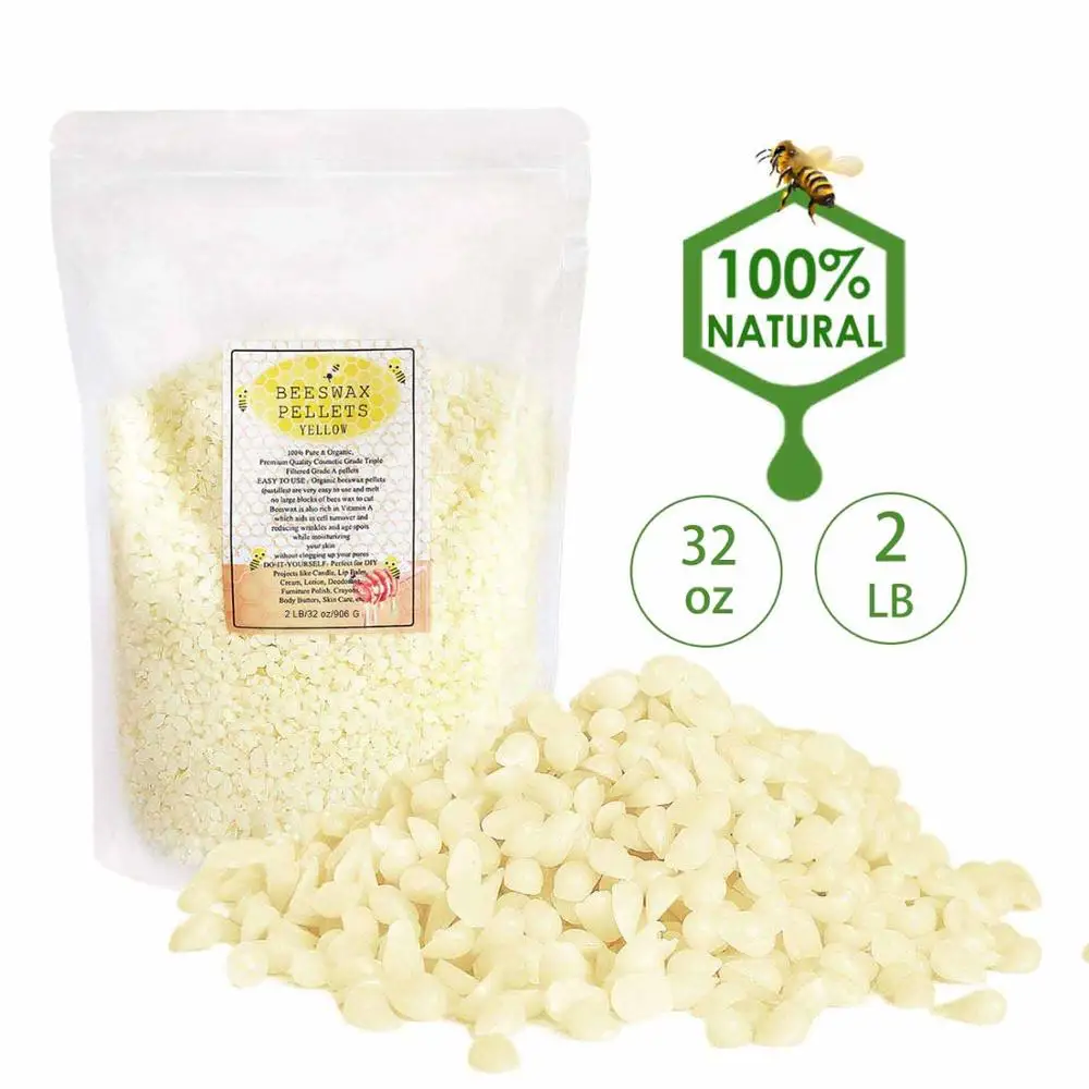 
Food Grade 100% Pure Nature White Bee Wax 