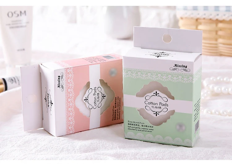 Wholesale Highquality Support Oem Facial Cleaning Nonwoven Cotton Pad