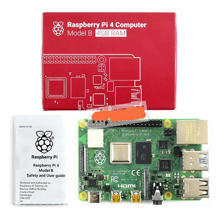 Raspberry Pi 4 Model B 4gb 15ghz Cpu Wireless 50 Dual Interface Poe Ethernet Raspberry Pi 4th 3182