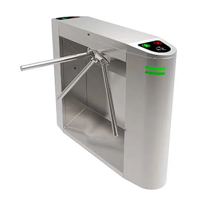 Automatic Half Height Security tripod Turnstile Access Control System with face recognition access control system