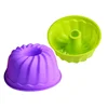 Big Silicone Bundt Cake Pan Cake Tools Silicone Mold for Baking