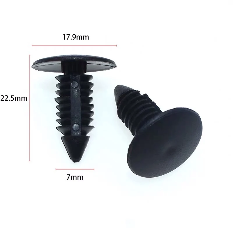 5mm To 8mm Plastic Rivet Fasteners Barbed Snap Rivet Push Clips For Car Buy High Quality 
