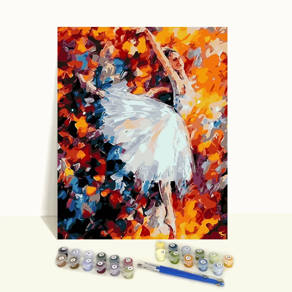 Impressionist Kits Diy Hand Painted Crafts Pictures To Paint By Number