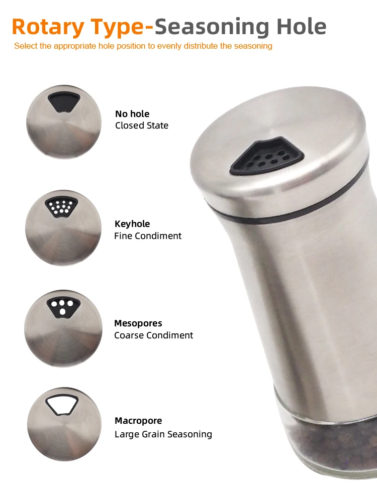 spice jar stainless steel