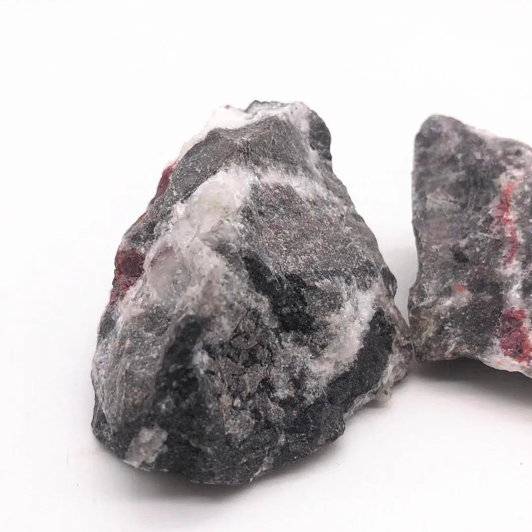 Shop Natural Raw Zinnober Gemstone Ore Minerals Rough Quartz Cinnabar Stone-Detailed Image 2