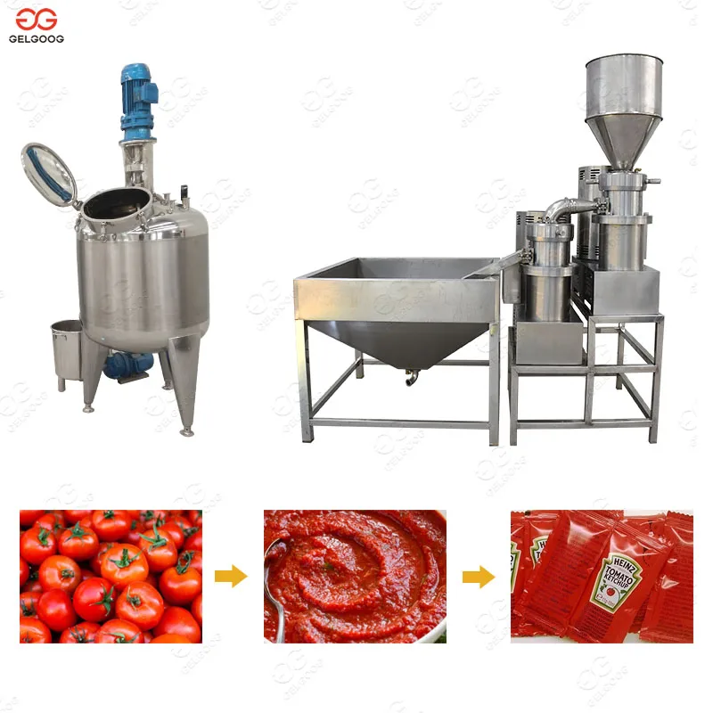 Factory Price Tomato Paste Making Processing Small Tomato Paste Machine