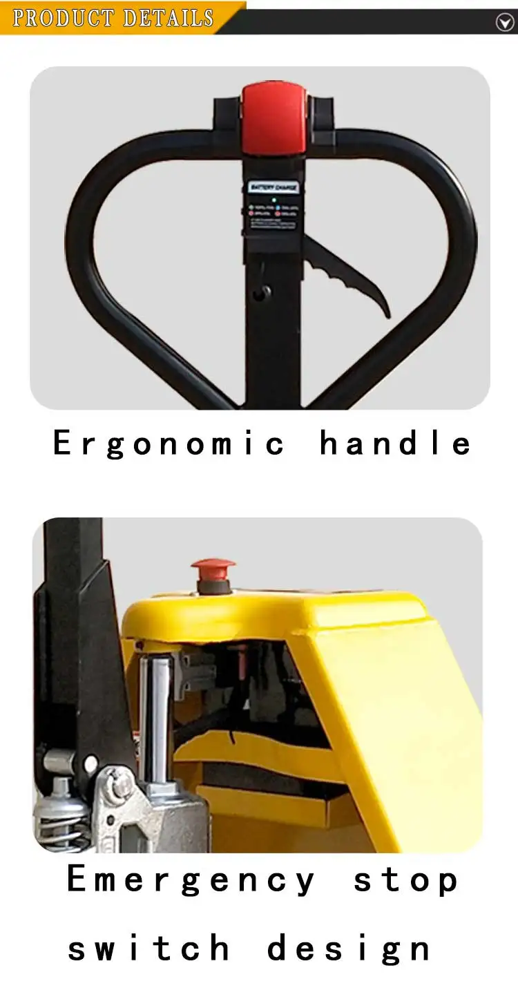 forklift price in china 1500kg 3500kg semi electric pallet jack