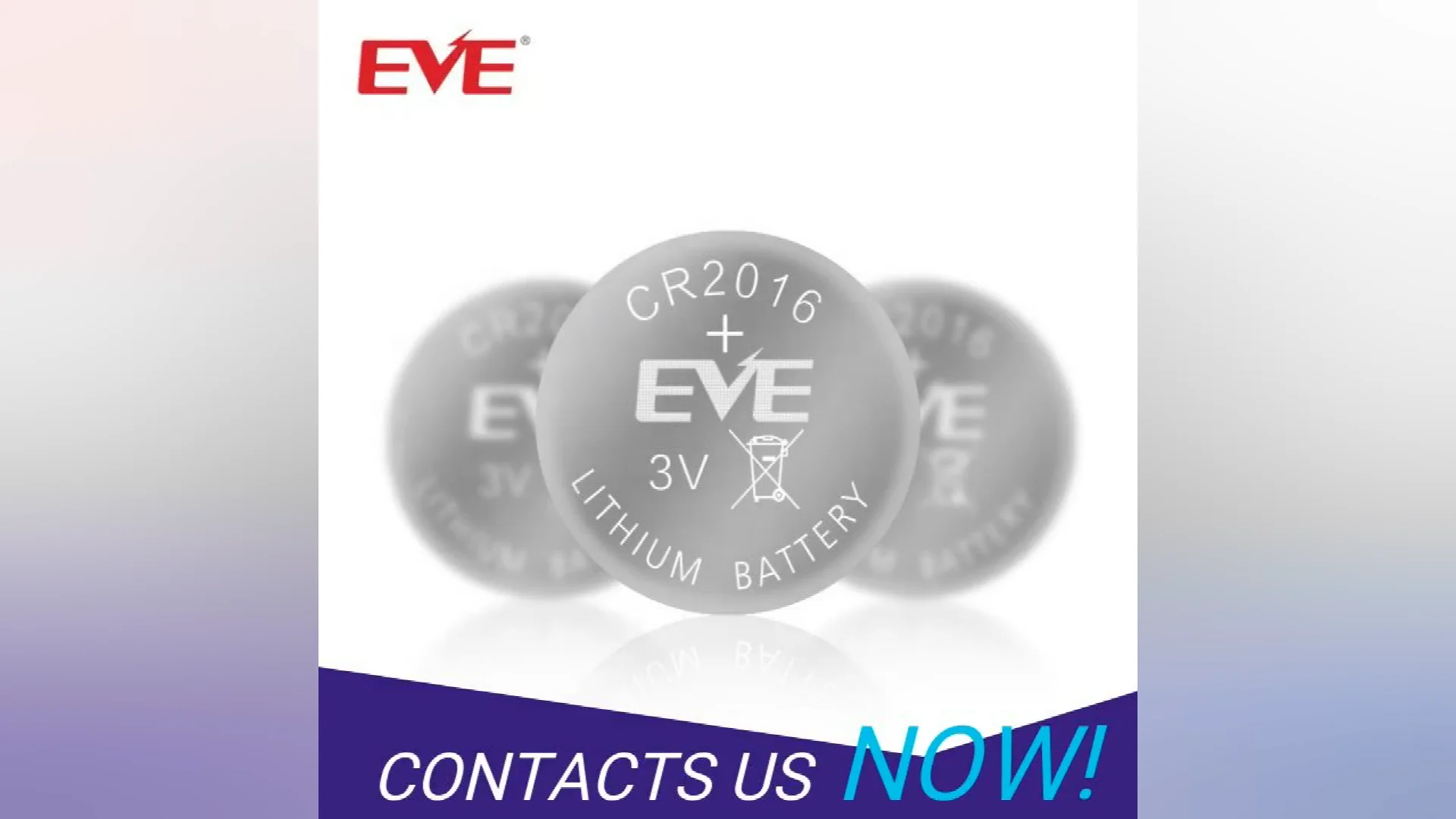 Eve Cr2016 Coin Battery 3v 80mah Limno2 Battery Buy Eve Cr2016,Coin