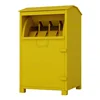 heavy weight long life span clothes recycle bins clothing donation bin clothing recycling bins for sale