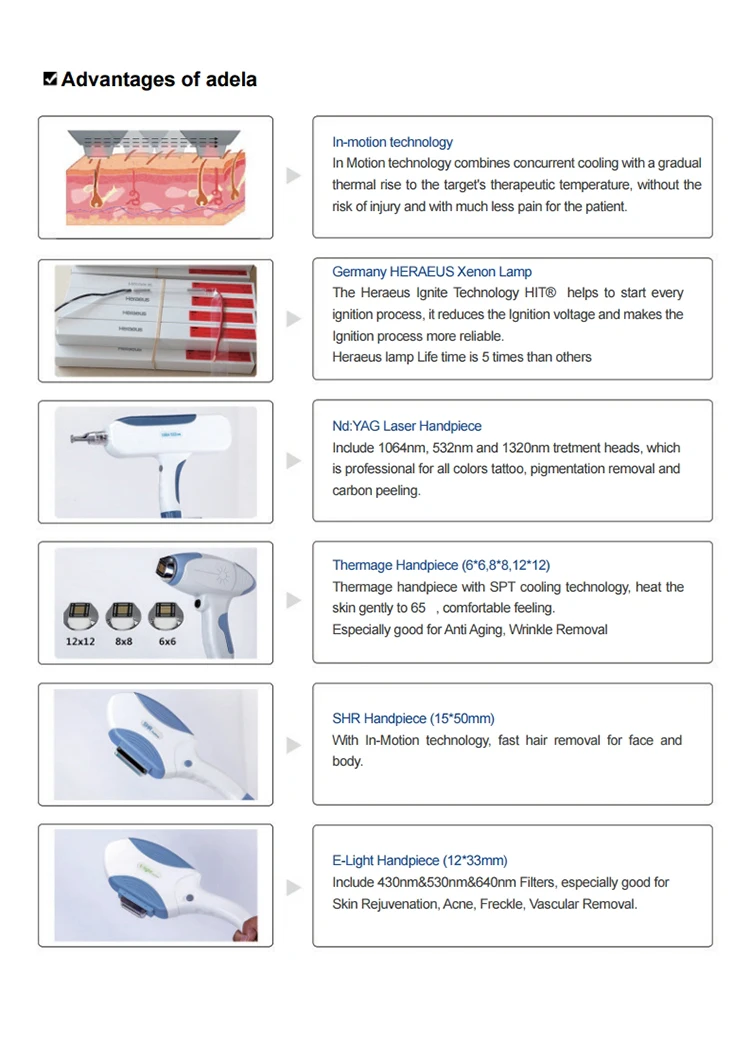 best selling products elight ipl rf beauty equipment / e-light ipl rf+nd yag laser multifunction machine ipl china