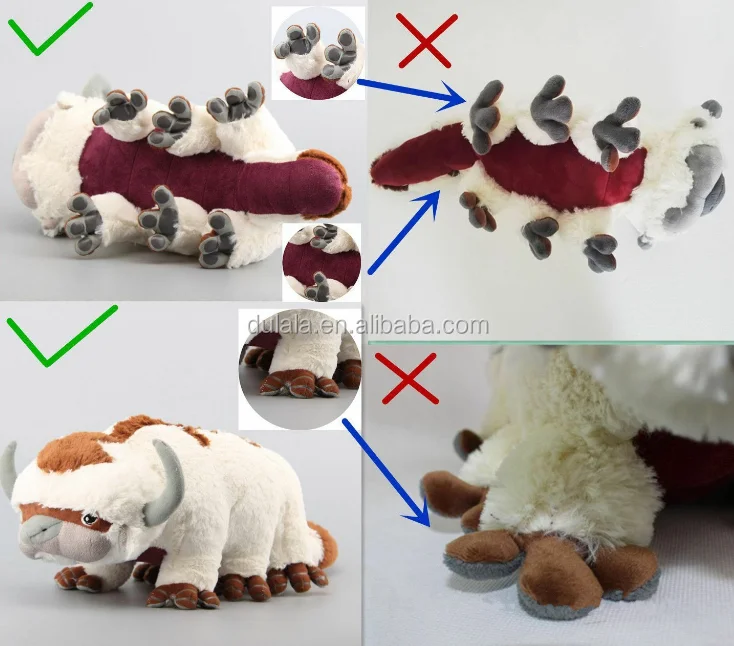 appa stuffed animal giant