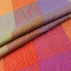 Best price good texture soft touch 100% linen yarn dyed checks shirting tartan plaid fabric