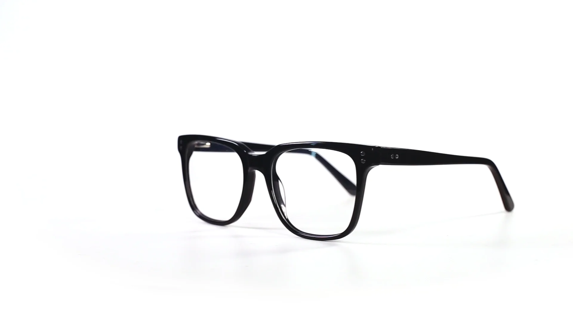 Prescription Optical Acetate Frame Eyewear Clear Naked Eye Glasses ...