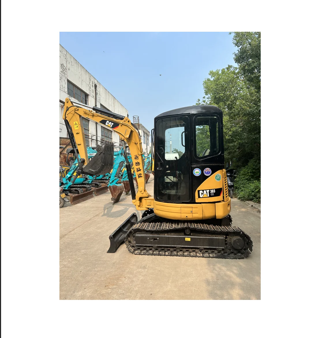 Caterpillar CAT303 Used Mini Excavators for Sale - 90% NEW