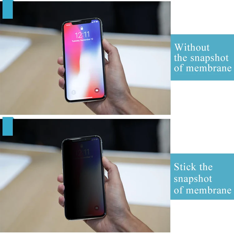 Lfd662 Tempered Glass Privacy Screen For Iphone 11 Use Privacy Full
