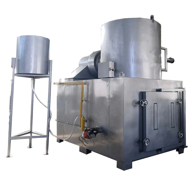 No Smoke Medical Waste Incinerator With Water Scrubber/flue Gas Purification System Buy