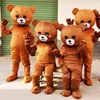 Enjoyment CE Adults brown emoji bear Mascot Costume halloween costumes For sale