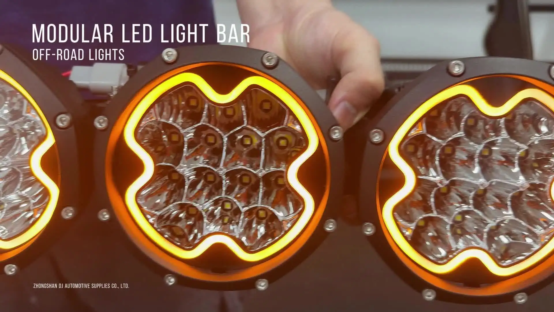 47-inch Super Bright Yellow LED Light Bar for off-Road Vehicles