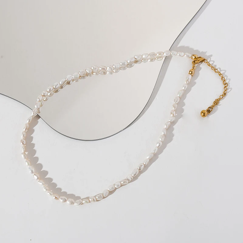 Buy Freshwater Pearl Necklace,18k Gold 