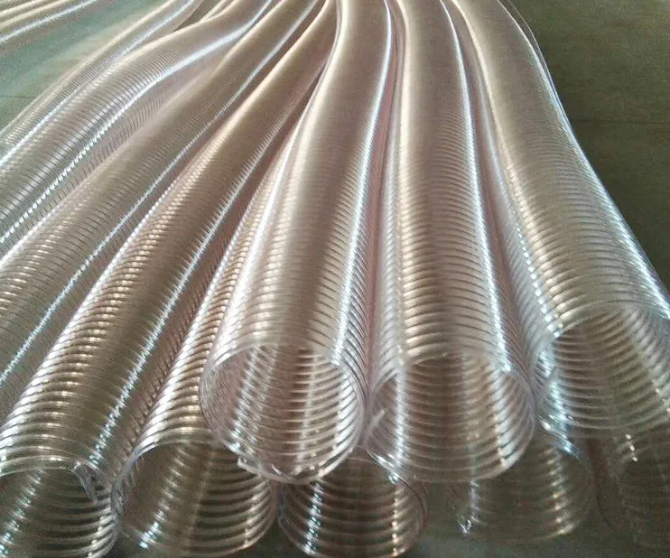 Pu Plastic Dust Collector Hose Spiral Ventilation Hose Buy Dust