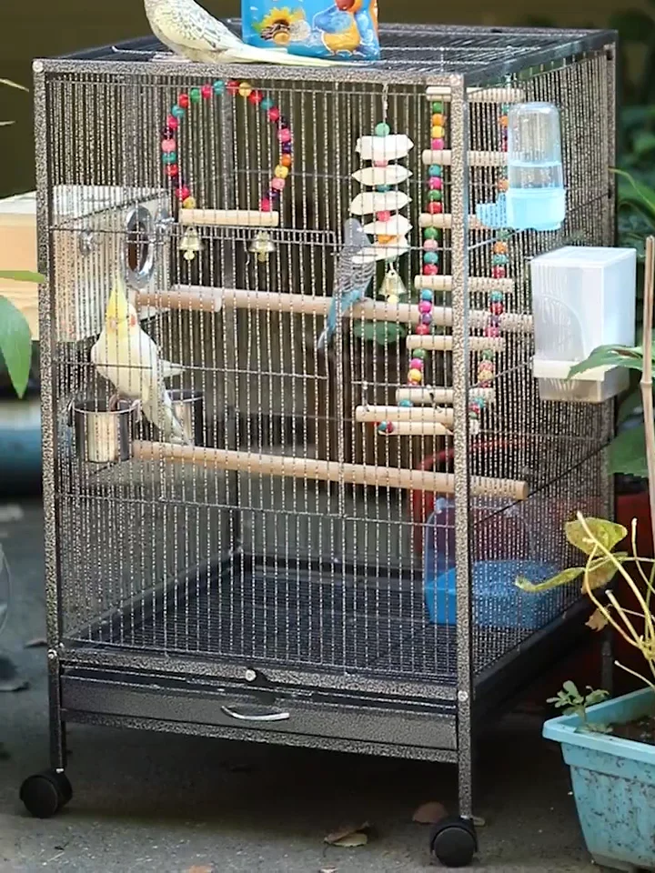 In Stock Product Breeding Bird Cages Large Bird Cages For Parrots For