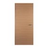 Horizontal oak veneer sandwich panel wood door