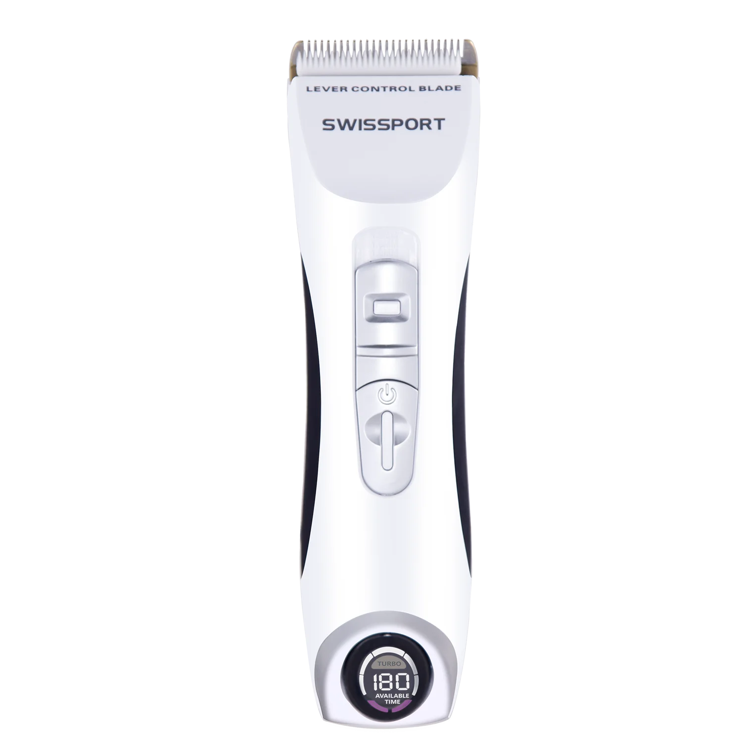 Professional Electric Titanium Ceramic Blade Hair Clipper Rechargeable Battery Hair Trimmer