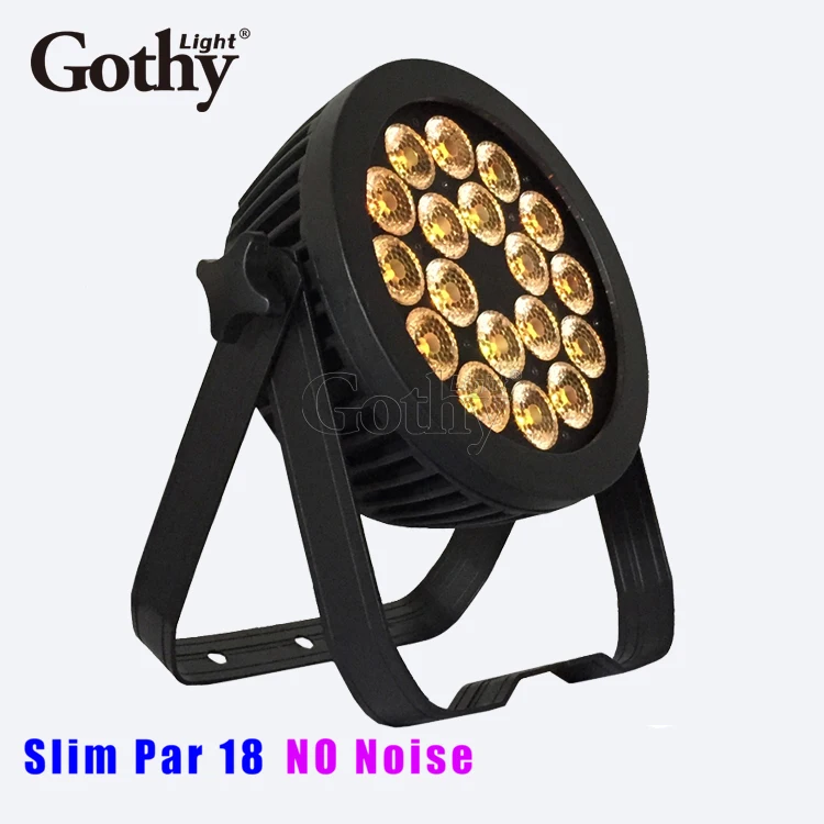 most popular 18x15w RGBWAUV slimpar pro