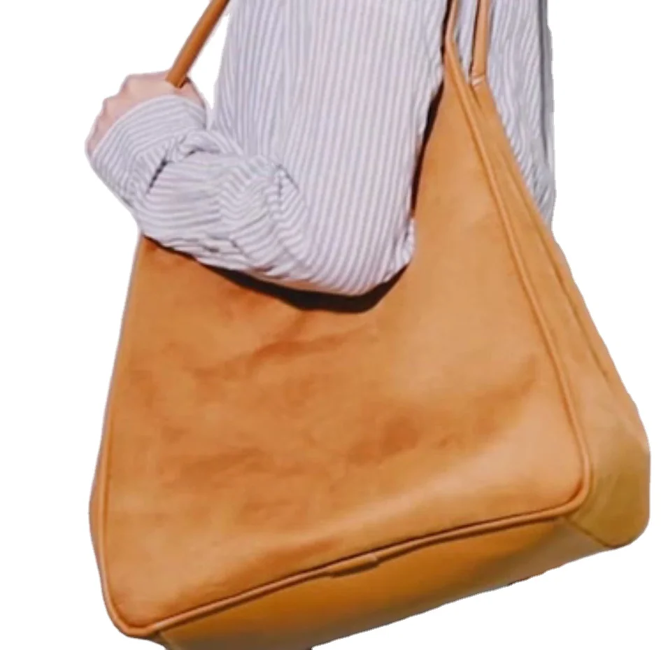 
Trendy Genuine Leather China Large Nice Tote Bags Custom For Logo Women Ladies Handbags 