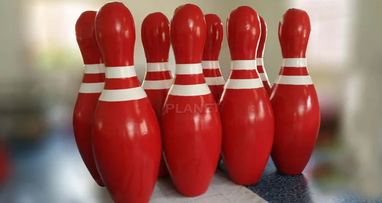 large ten pin bowling set