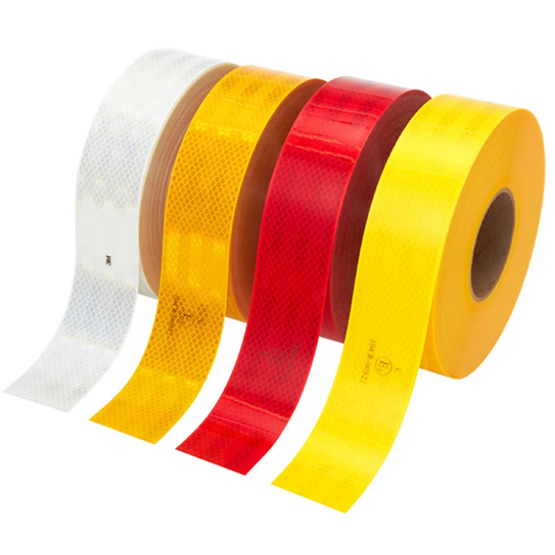 White Red Yellow Tape Vehicle Reflective Marking 983 983d-1 983d-2 983 ...