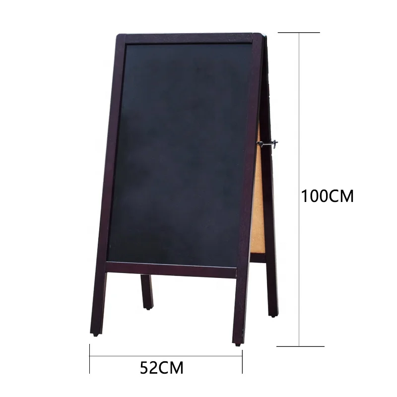 Hot Selling Wooden Chalkboard Signs Double Sided Chalkboard Custom Aframe Signs Buy Free