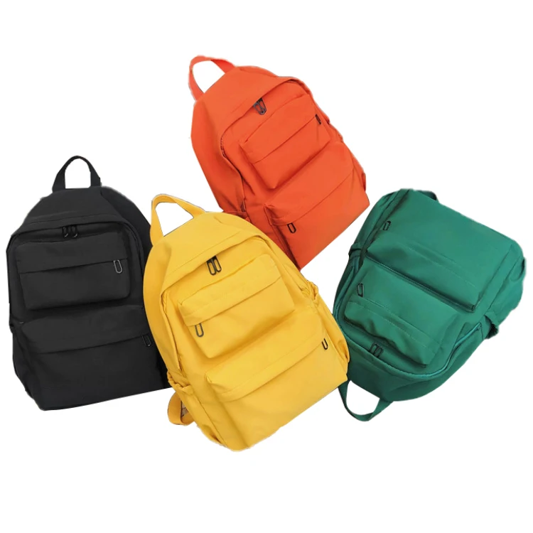 现代日式粉红色背包流行背包学校学生