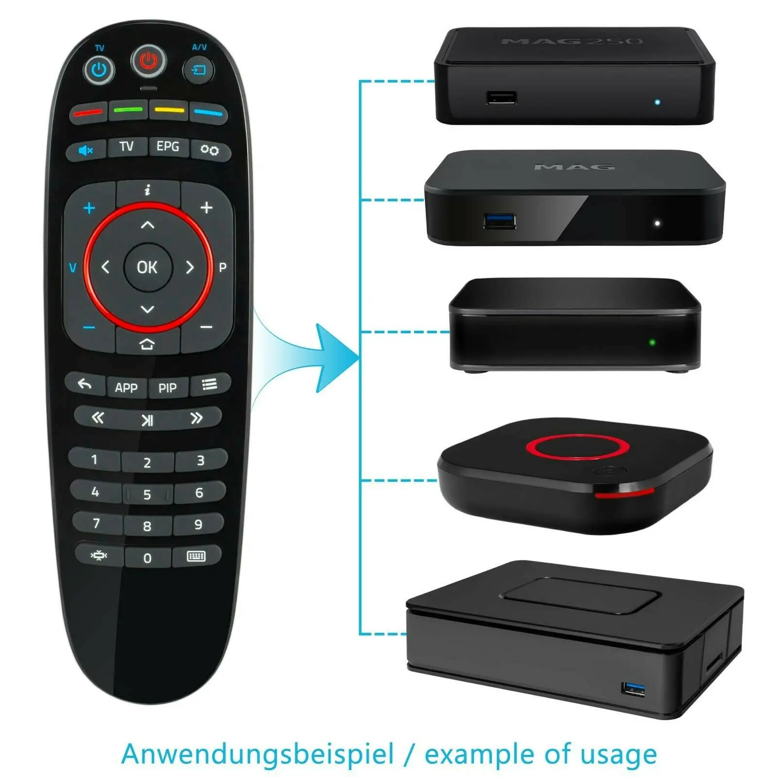  MOVISTAR Fusion TV Remote Control (No Logo) : Electronics