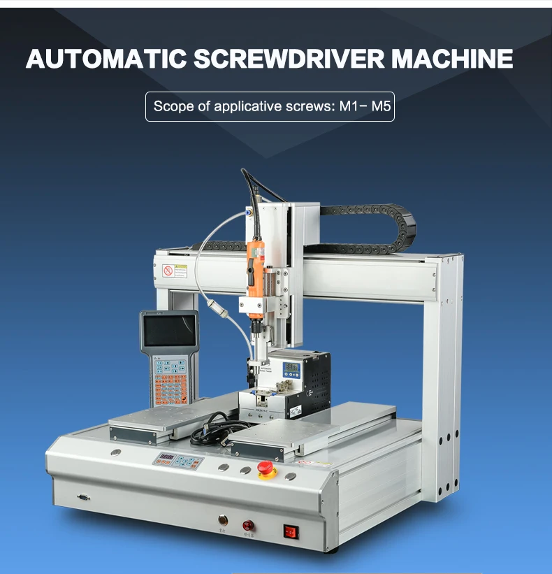 Two Platform 4 Axis Desktop Screw Driver Machine Automatic Screw Fasten Machine Buy Screw