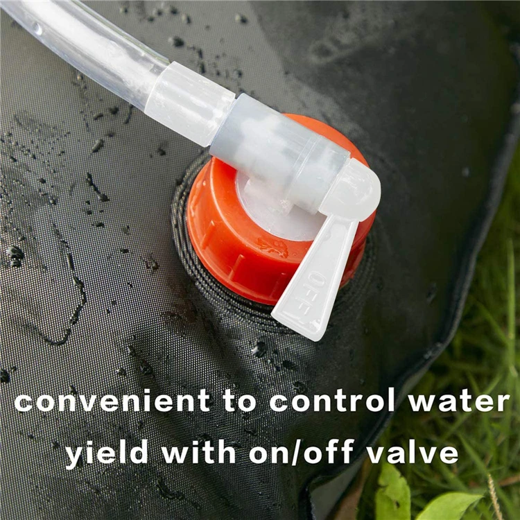 Portable 20L Foldable PVC Water Storage Camping Shower Bags Outdoor Solar Shower Bag