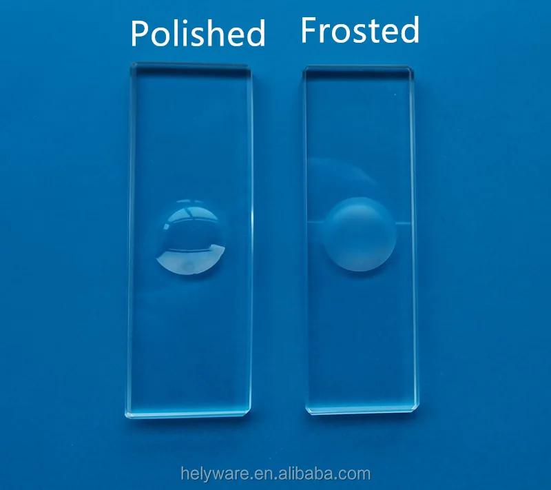 5mm Thick Glass Single Well Concavity Microscope Slide One Depression