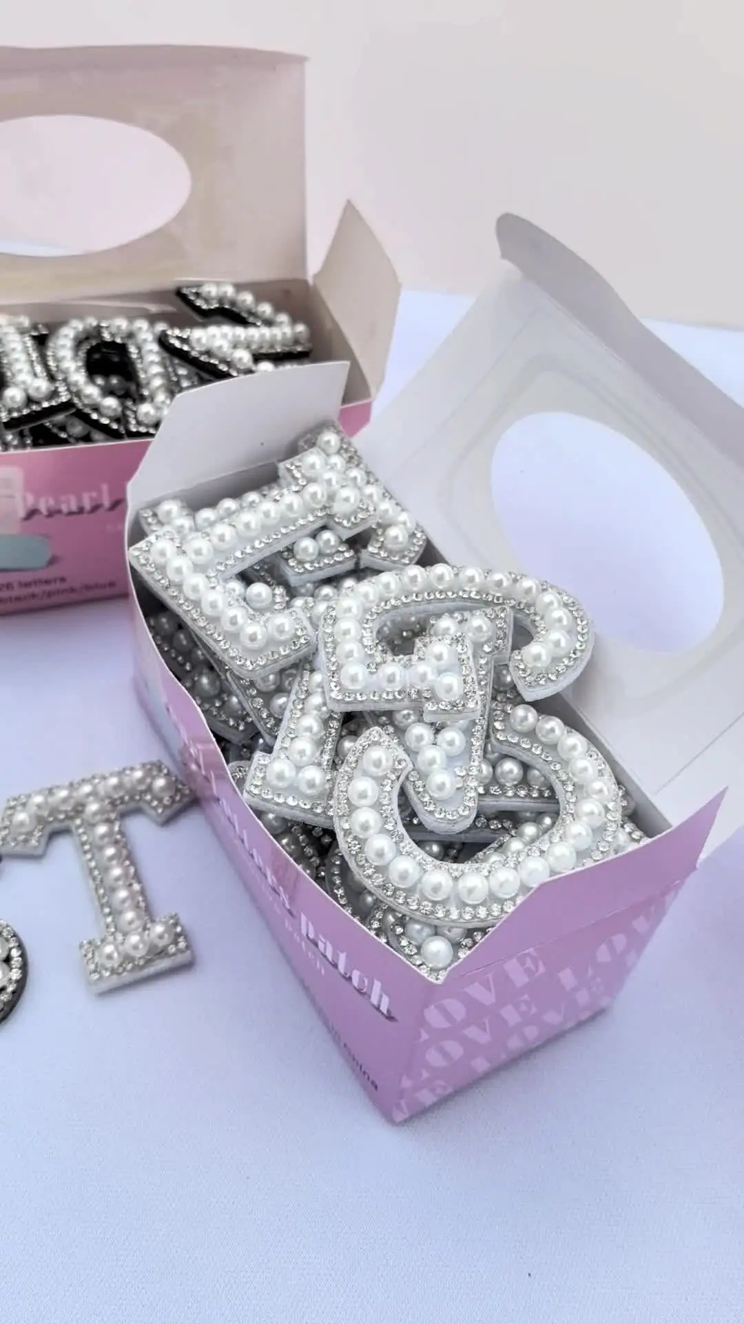 Keymay Factory Wholesale Letter Patch Alphabet A-Z Letters Patch