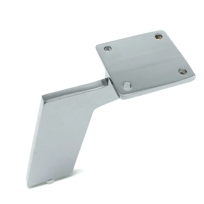 Metal Corner Chrome Iron Hardware Sofa Leg Y Shaped Screw In Bed Legs Stainless Steel Golden