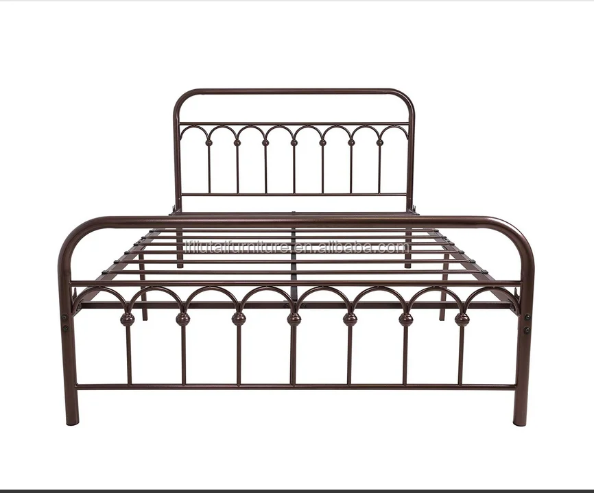2020 New Metal Bed Frame Buy Round Bed Frame,Cheap Metal Queen Bed
