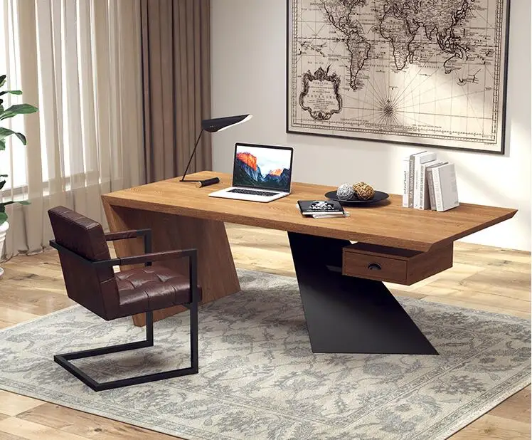 Luxury Easy Clean Home Computer Desk Manager Office Desk Fancy Office