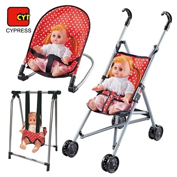 toy baby stroller set